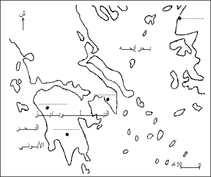 خريطة بلاد الإغريق